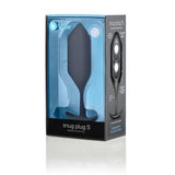 b-Vibe Snug Plug Weighted Silicone Anal Plug