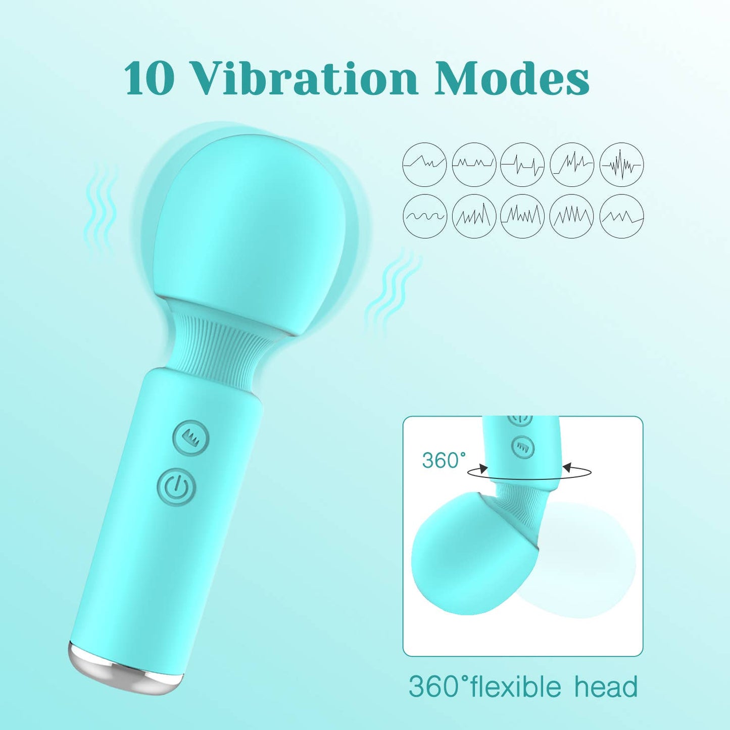 Tracy’s Dog - Tracy's Dog Mini Massage Wand Rose red