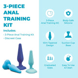 b-Vibe 3-Piece Anal Plug Training Kit