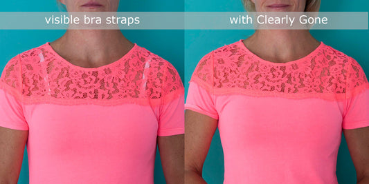 Clearly Gone: disappearing bra straps