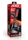 Jock Auto Spin Spinning and Thrusting Rechargeable Masturbator - Black/Clear