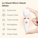 Le Wand Mini Micro Wand White