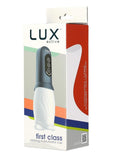 Lux Active First Class Rechargeable Rotating Masturbator - Blue/Navy/White