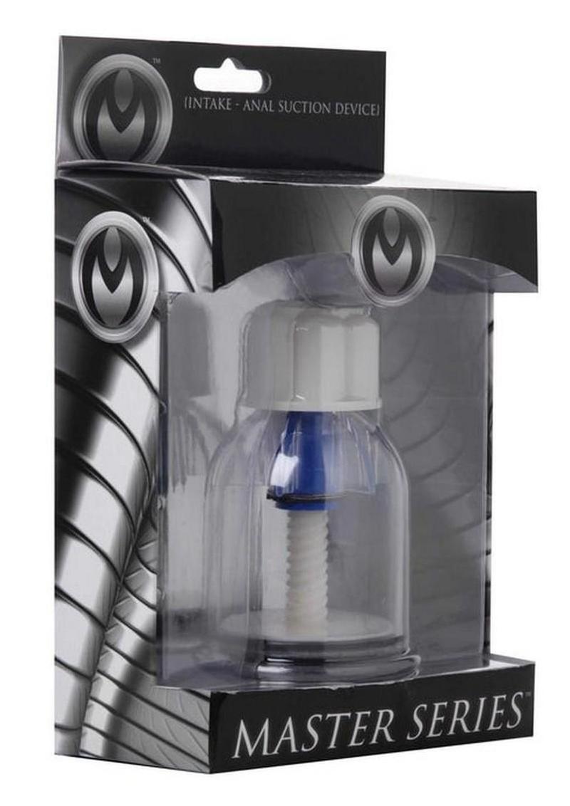 Master Series Intake Anal Suction Device - Clear