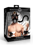 Master Series Overload Stroker Gas Mask Kit - Black/Clear