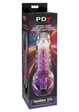 Pdx Elite Viewtube XXL See-Thru EZ-Grip Led Stroker - Clear - XXLarge