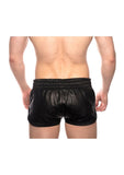 Prowler Red Leather Sport Shorts - Black - 3XLarge