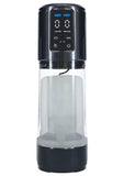 Pumped Ultralift 10 Function Rechargeable Masturbator - Grey/Gun Metal