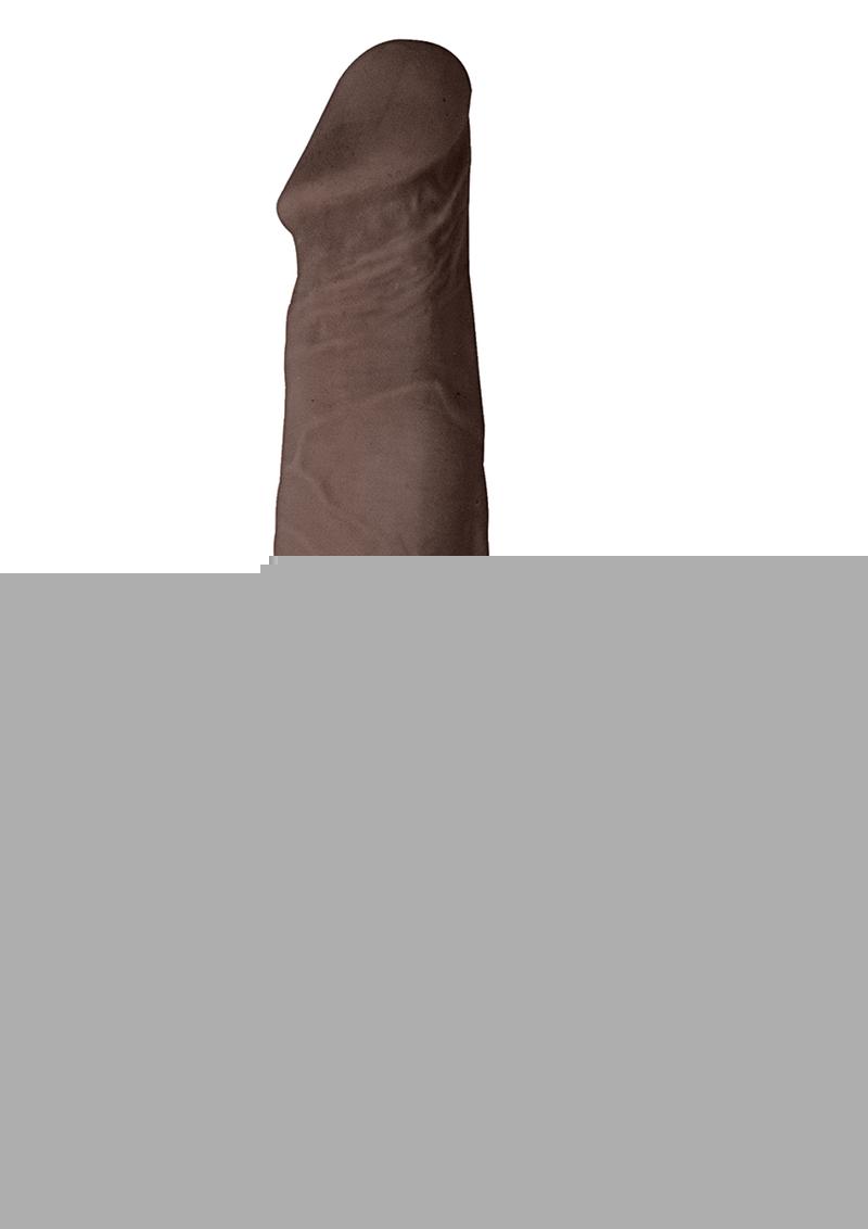 Realcocks Dual Layered #3 Bendable Dildo - Brown/Chocolate - 7.5in