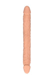 Realrock Skin Realistic Double Dildo - Vanilla - 14in