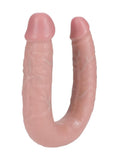 Realrock Ultra Realistic Skin U Shaped Double Dildo