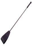 Rouge Fifty Times Hotter Leather Riding Crop - Black
