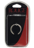 Rouge Stainless Steel Triple Wire Glans Ring - Silver