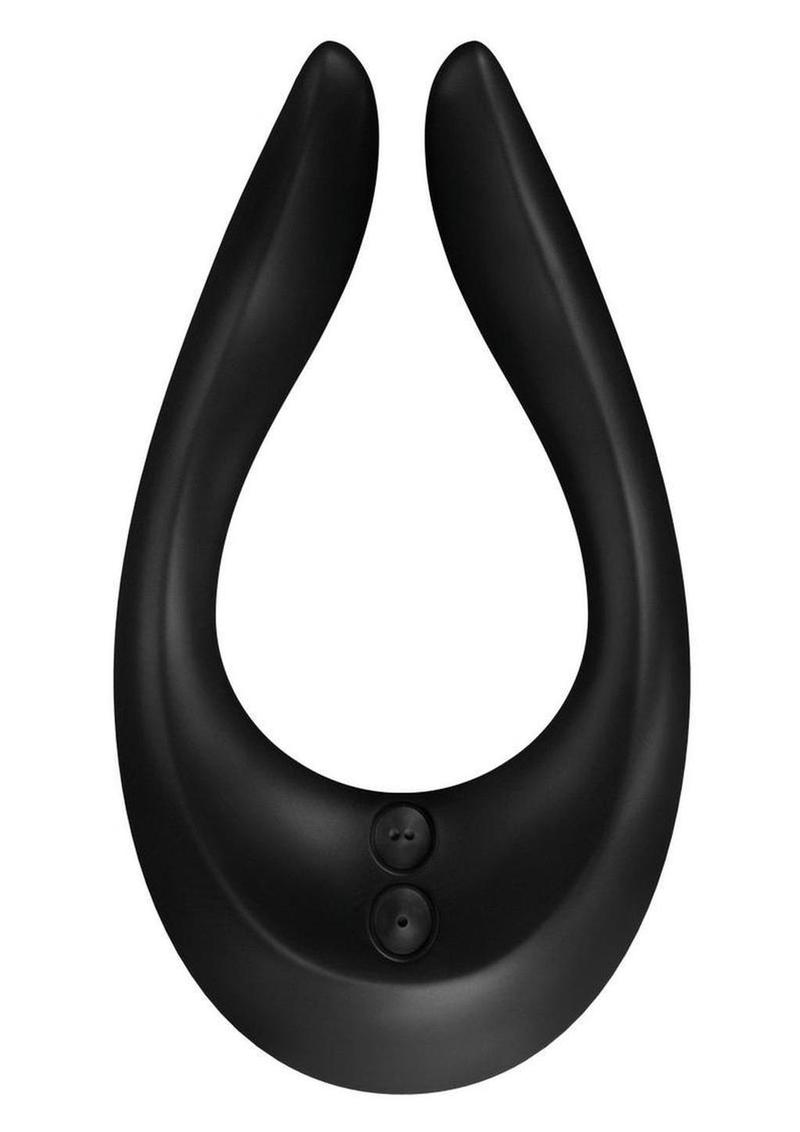 Satisfyer Endless Joy Vibrator Waterproof Multi Speed Rechargeable - Black/Purple