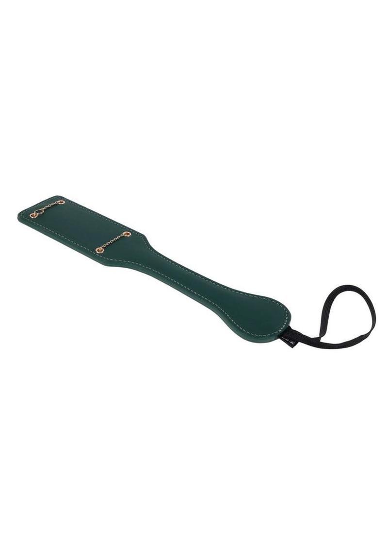 Sex and Mischief Indica Chain Impressions Paddle - Green