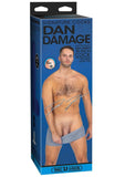 Signature Cocks Ultraskyn Dan Damage Dildo with Removable Suction Cup - Vanilla - 10in