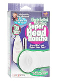 Sue Johanson Glow In The Dark Vibrating Super Head Honcho Masturbator - Glow In The Dark/White