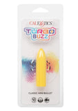 Turbo Buzz Classic Rechargeable Mini Bullet - Yellow