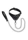 Velvet Noir Collar and Leash - Black
