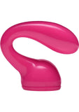 Wand Essentials Deep Glider Curbed G-Spot Attachment - Pink