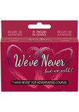 We've Never ...But We Will - Couples Card Game