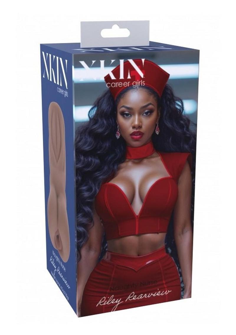 Xkin Career Girls Riley Rearview Small Masturbator - Pussy - Chocolate