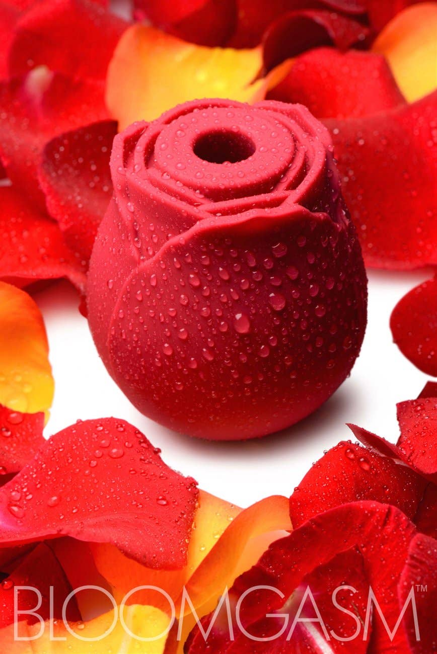 Shegasm Toys - Bloomgasm Wild Rose 10X Silicone Clit Stimulator