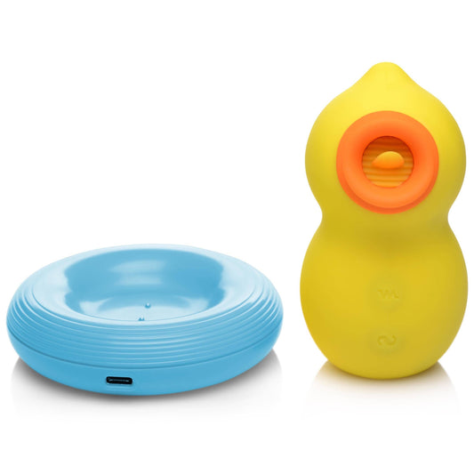 Shegasm Toys - Shegasm Sucky Ducky Deluxe Clitoral Stimulator