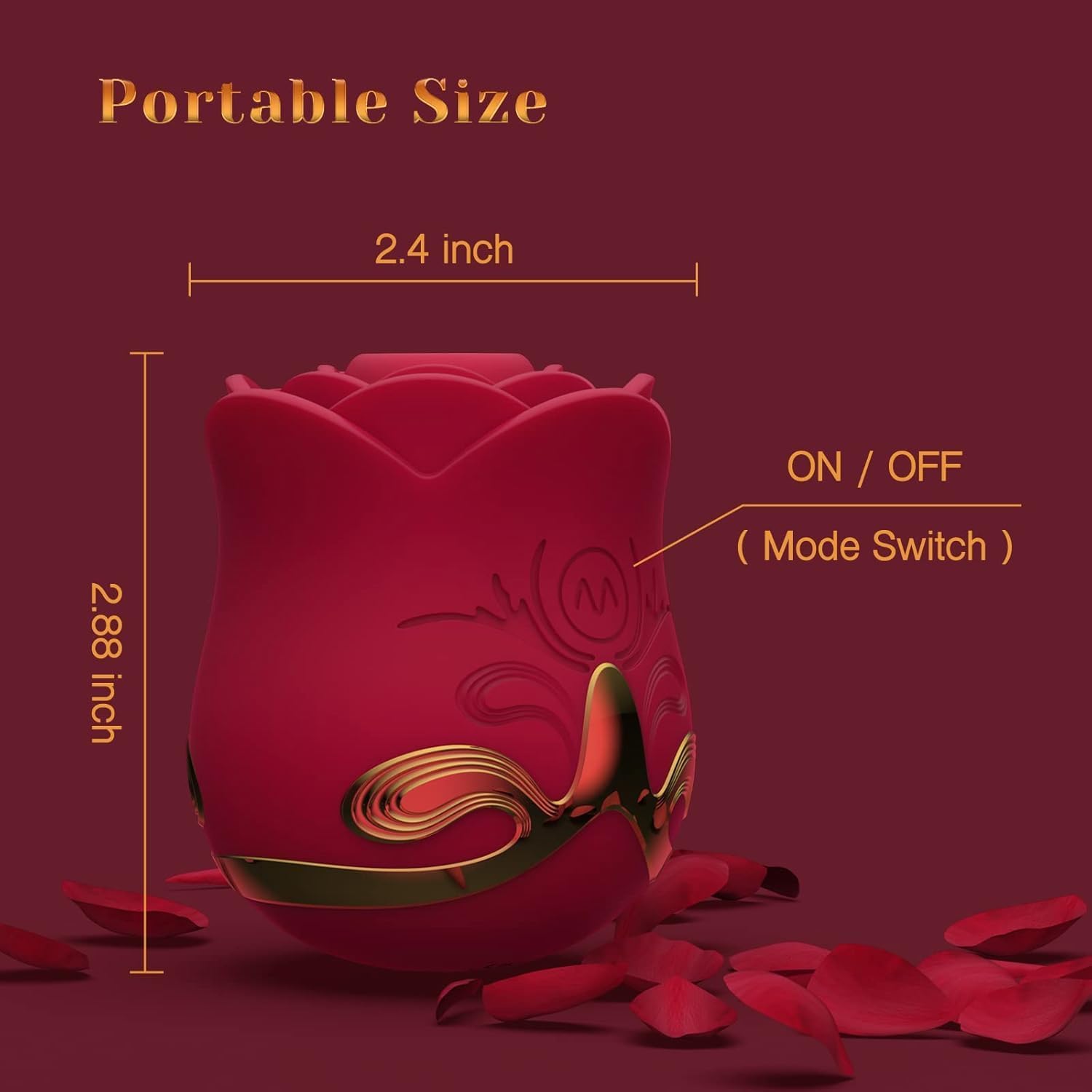 The Rose - Clitoral Suction & Air Pulse
