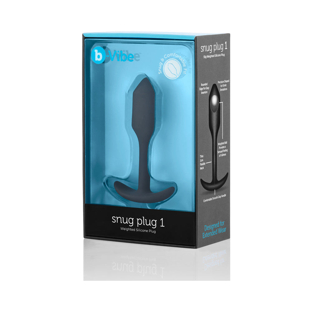 b-Vibe Snug Plug Weighted Silicone Anal Plug