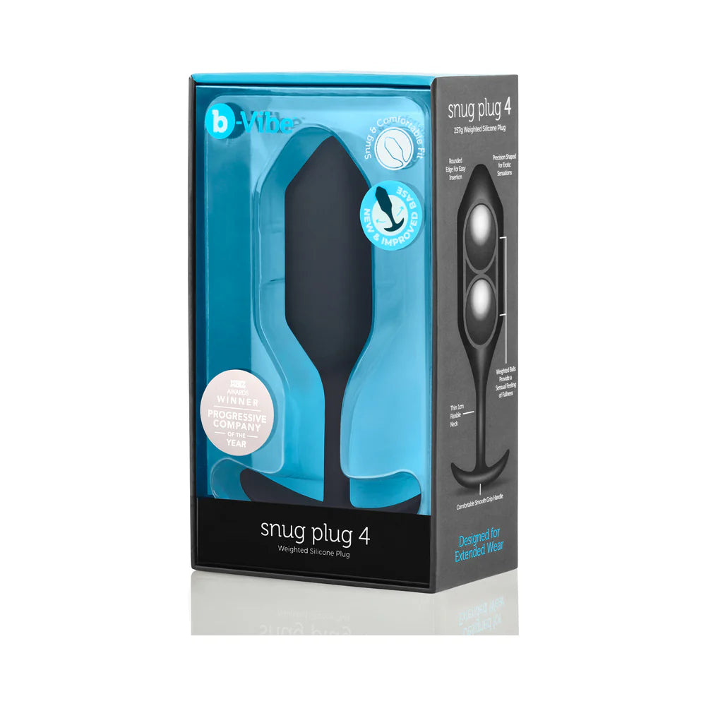 b-Vibe Snug Plug Weighted Silicone Anal Plug