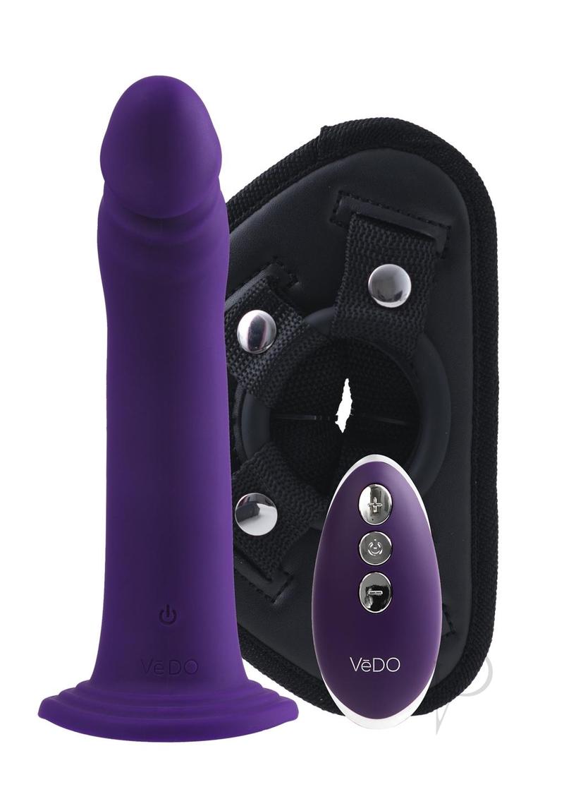 Diki Vibrating Dildo W/harness
