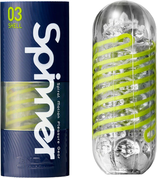 TENGA SPINNER SPN-003 Shell Reusable Spiral-Motion Male Masturbator