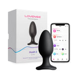 Lovense Hush 2 (Remote-Control Vibrating Butt Plug for Public & Long Distance Play)