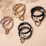 Crave ID Cuffs Black/Rose Gold