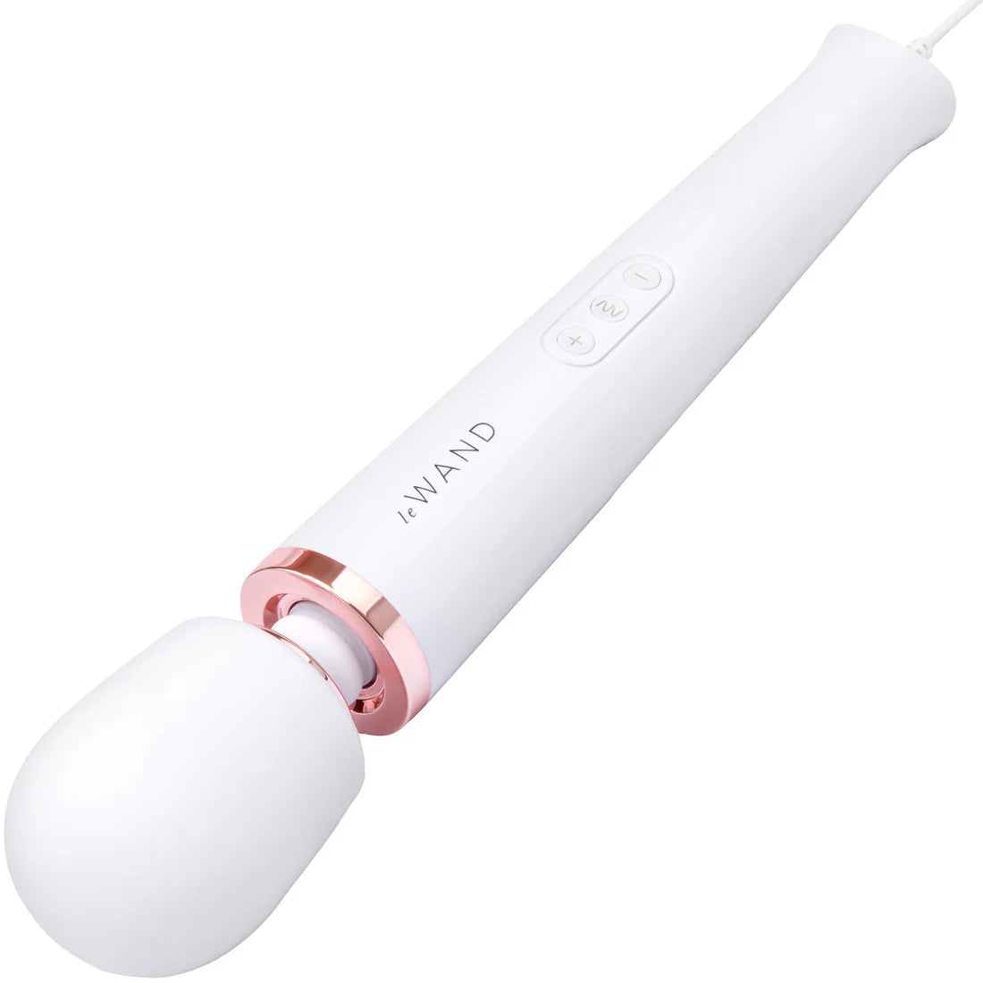 Le Wand Plug-In Vibrating Massager White