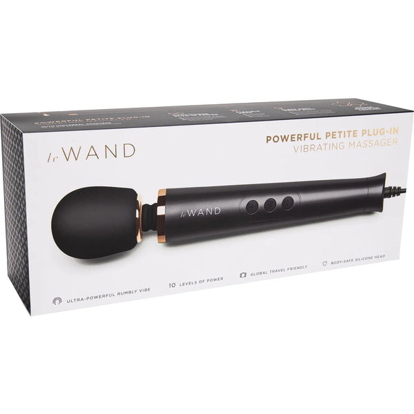 Le Wand Powerful Petite Plug-In Black