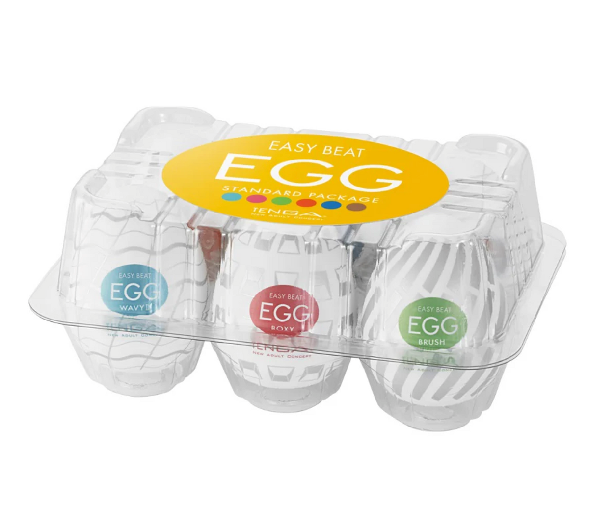 Tenga Easy Beat Egg Standard Package - 6 pack