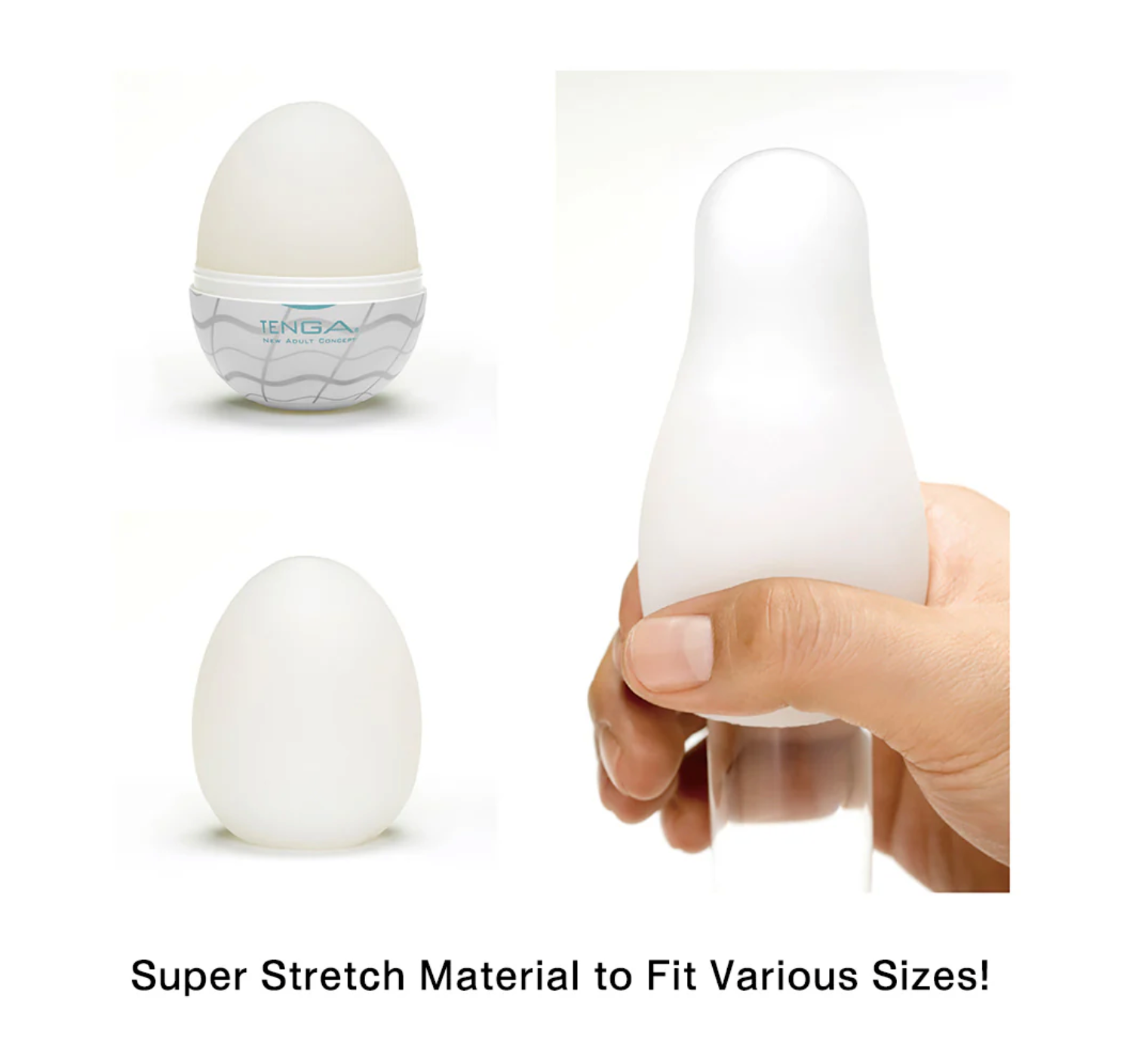Tenga Easy Beat Egg Standard Package - 6 pack