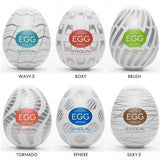 Easy Beat Egg New Standard Masturbator Six Pack