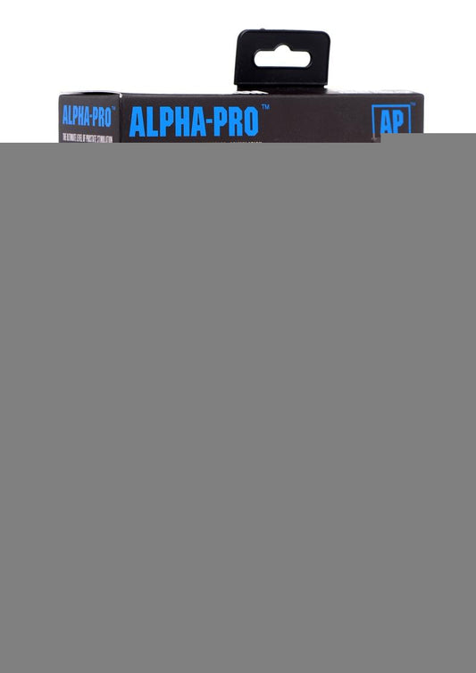 Alpha-Pro P-Trigasm 3-In-1 Silicone Prostate Stimulator - Black