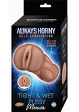 Always Horny Monica Self-Lubricating Masturbator - Pussy - Caramel