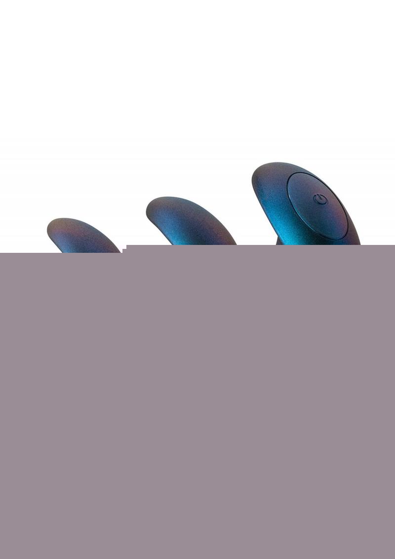 Anal Adventures Matrix Cosmos Plug Kit Silicone Anal Plug Set - Lunar