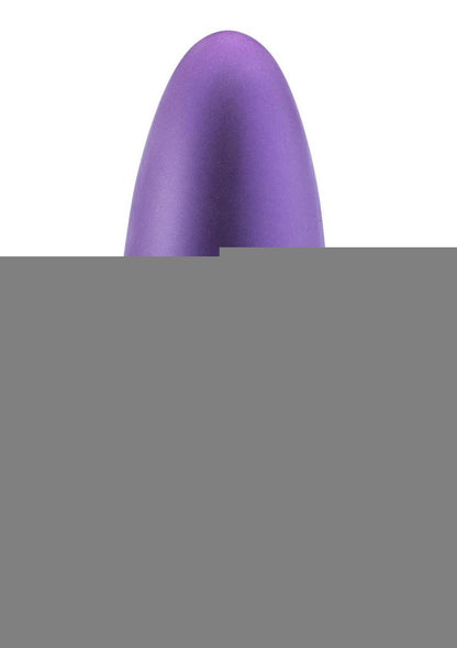 Anal Adventures Matrix Exceisor Plug Rechargeable Silicone Anal Plug - Astro - Purple/Violet