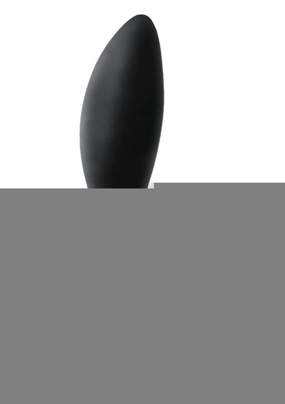 Anal-Ese Collection Rechargeable Vibrating Silicone Alpha Plug #1 - Black