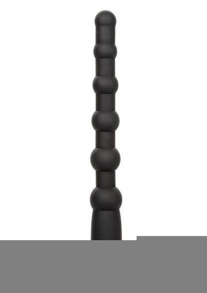Anal Toys Rechargeable X-10 Silicone Beads - Black