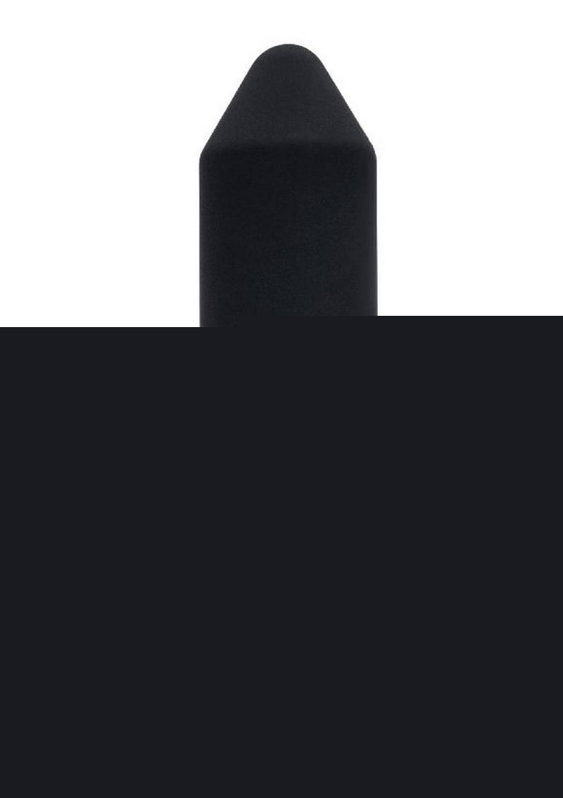 B-Vibe Vibrating Snug Plug 2 Rechargeable Silicone Anal Plug - Black