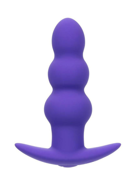 Basic Essentials Rechargeable Beaded Probe - Purple