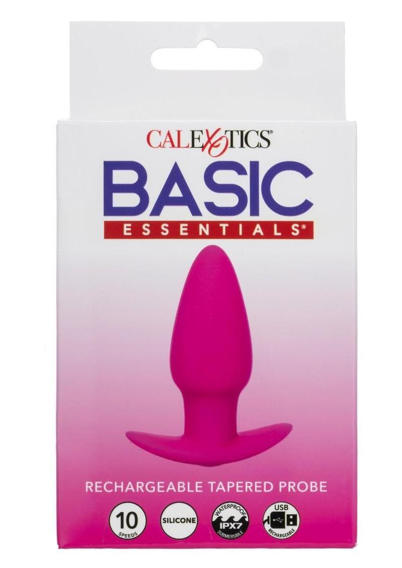 Basic Essentials Rechargeable Tapered Probe - Pink