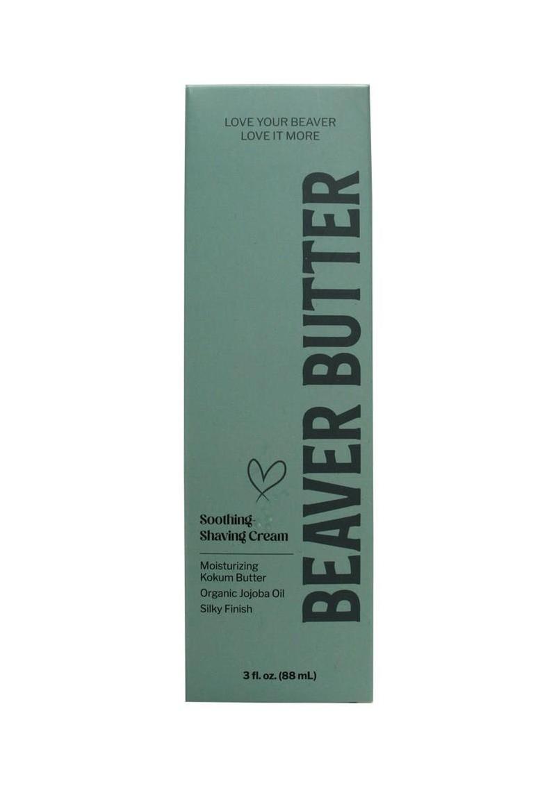 Beaver Butter Unscented Shaving - Cream - 3.4oz